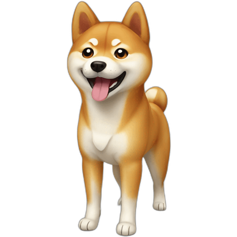 Shiba-inu happy emoji