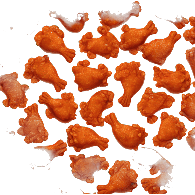 spicy korean gochujang chicken  emoji