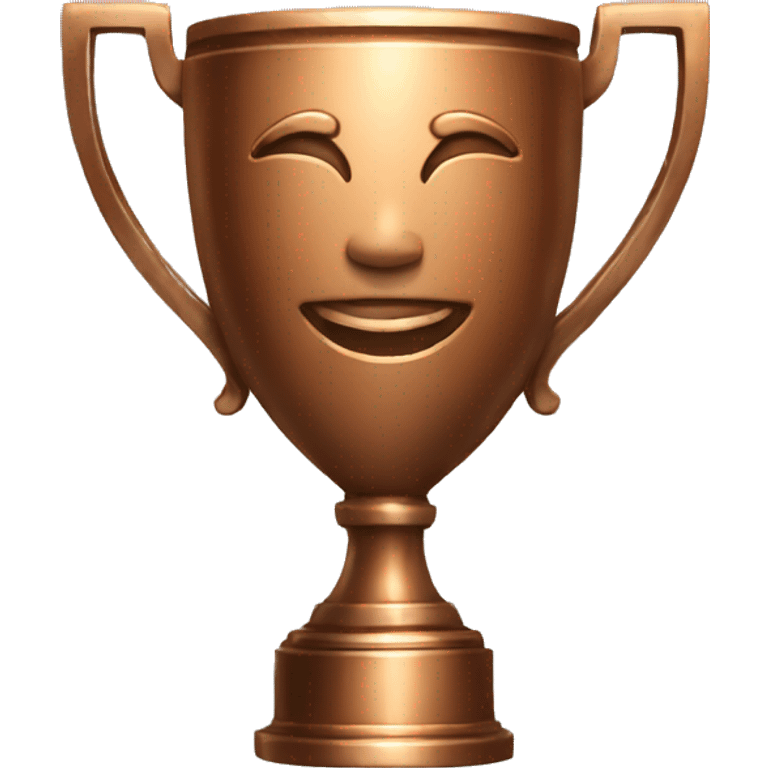 bronze trophy emoji