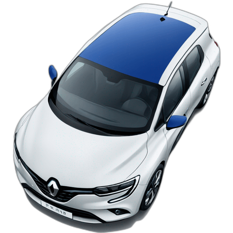 R19 Renault Car blue sky emoji