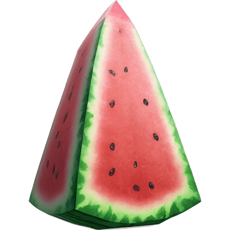 Watermelon tourmaline obelisk emoji