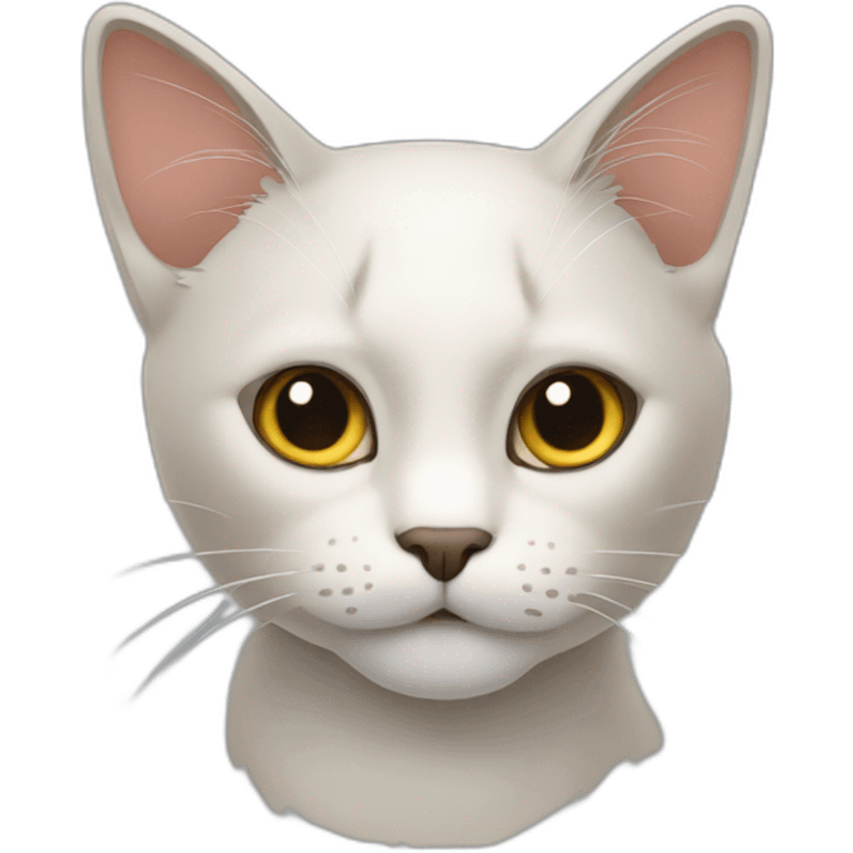 Gato cabreado emoji