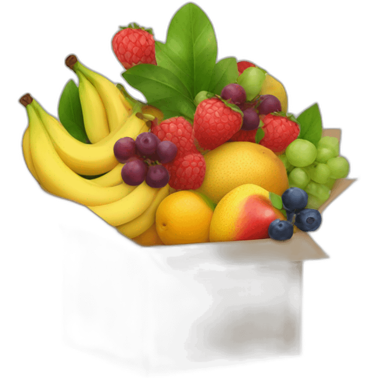 delivery-fruit-bouquet emoji