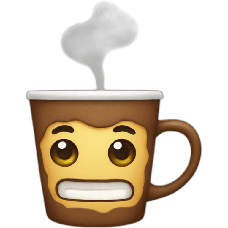 Taza de cafe emoji