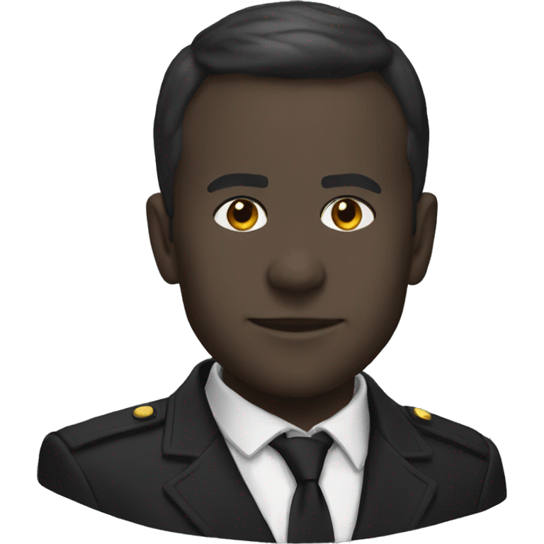 macron black emoji