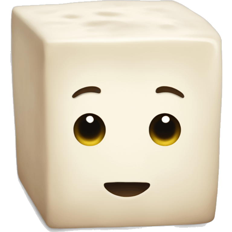 tofu without face emoji