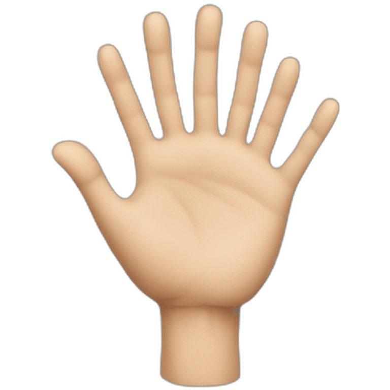 human hand emoji