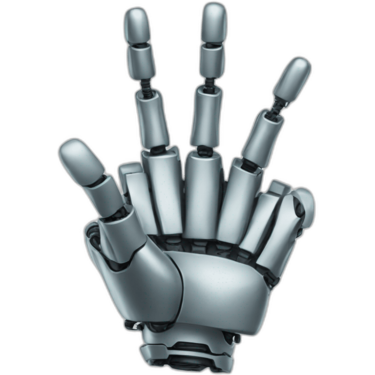 robot Hand 2 fingers emoji