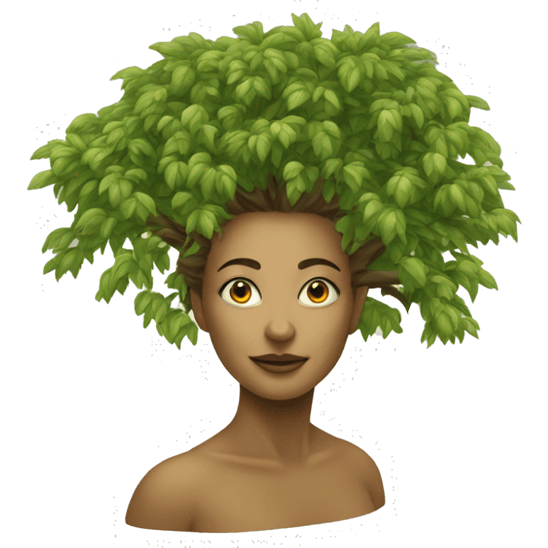 driade tree woman  emoji