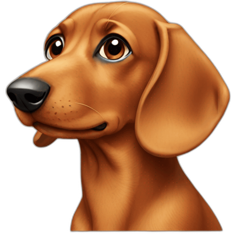 Daschund emoji