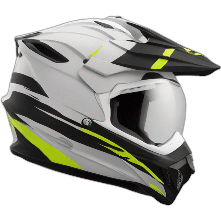 Tom casque motocross emoji