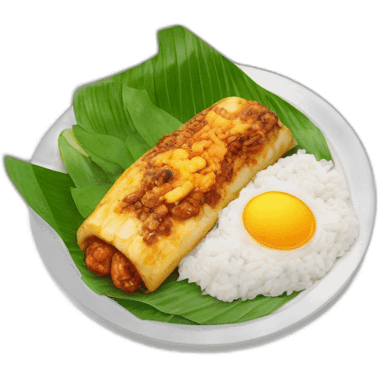 nasi bakar emoji