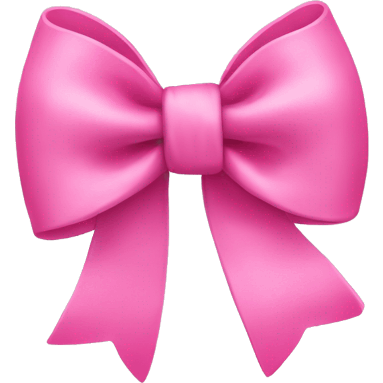 Pink bow emoji