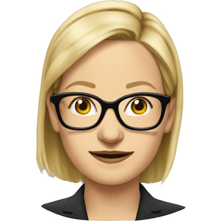 Alice weidel with glasses  emoji