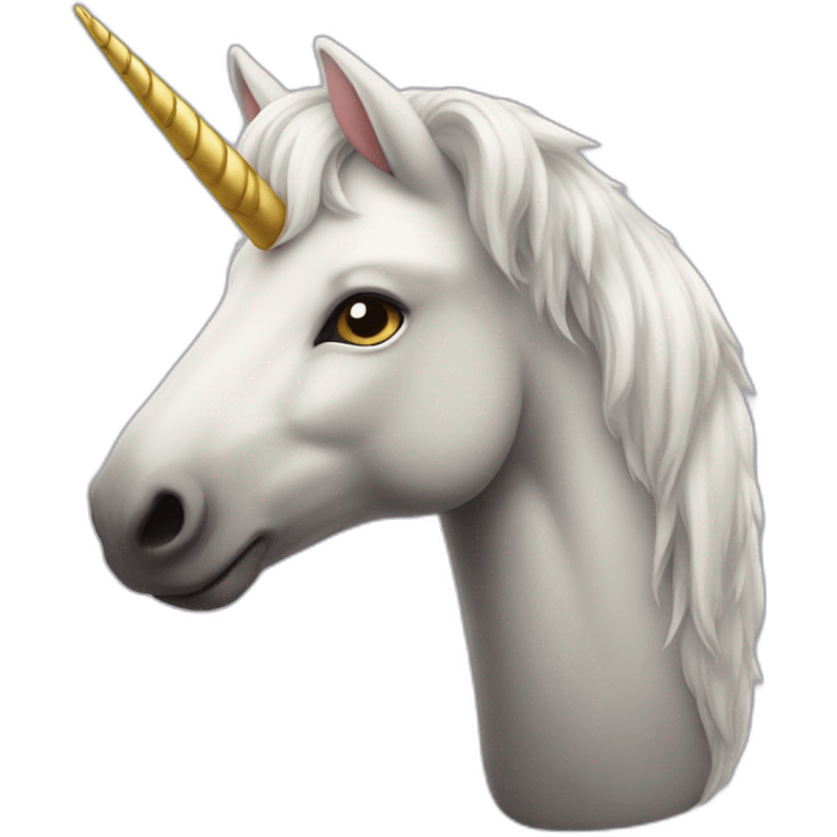 Licorne qui court emoji