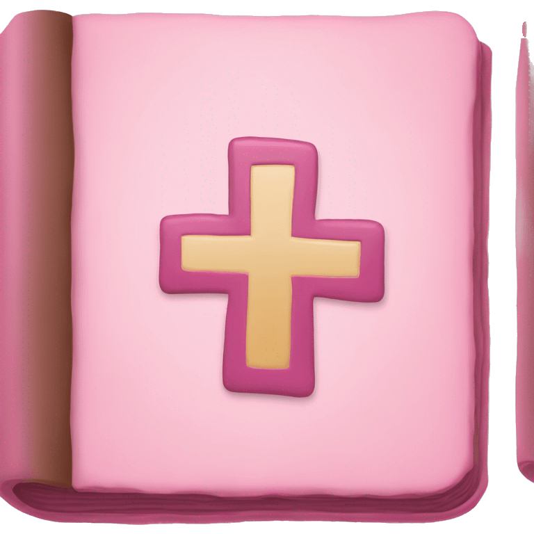 soft pink bible emoji