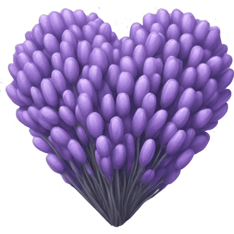 patel lavender heart emoji