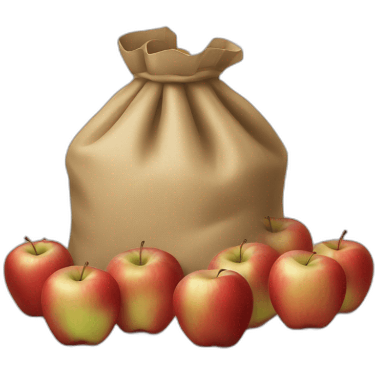 bag of apples emoji