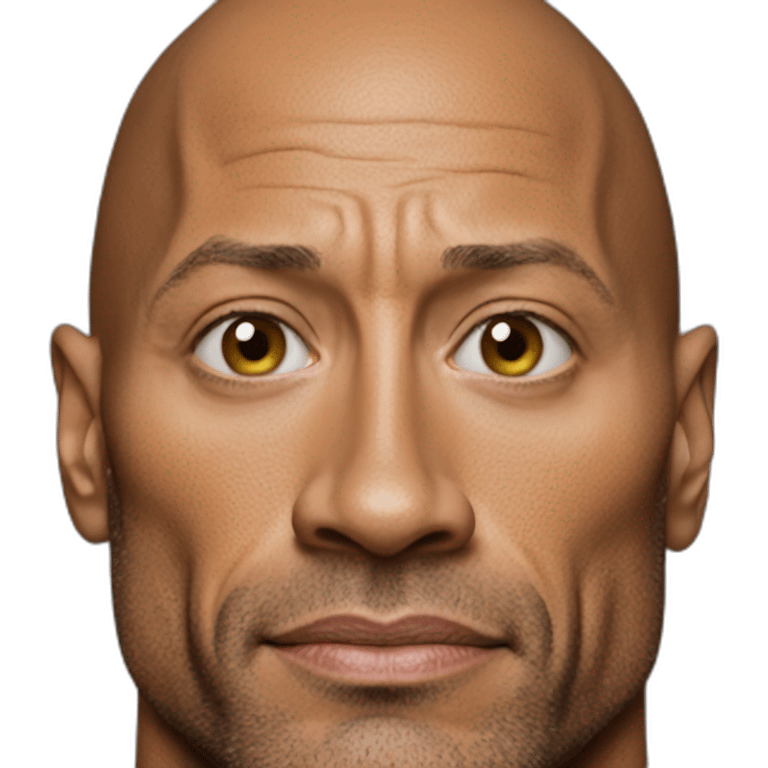 dwayne johnson meme emoji