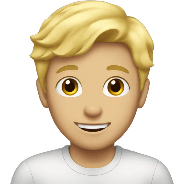 blonde boy emoji