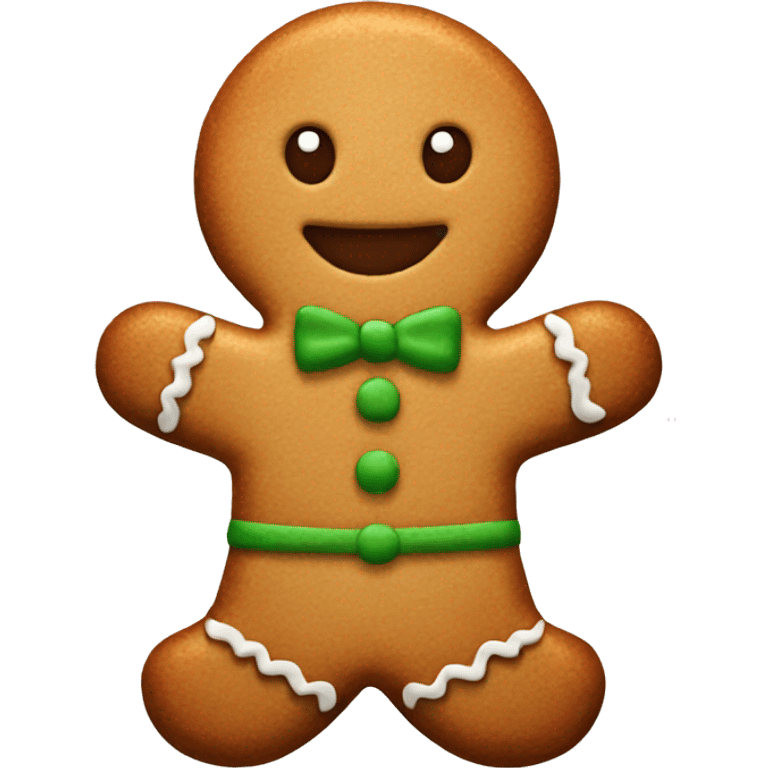 gingerbread cookie emoji