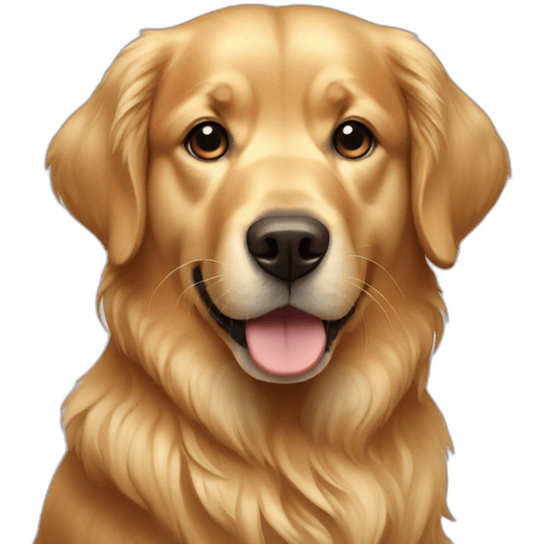 Golden retriever  emoji