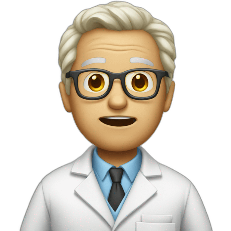 terrifying scientist emoji