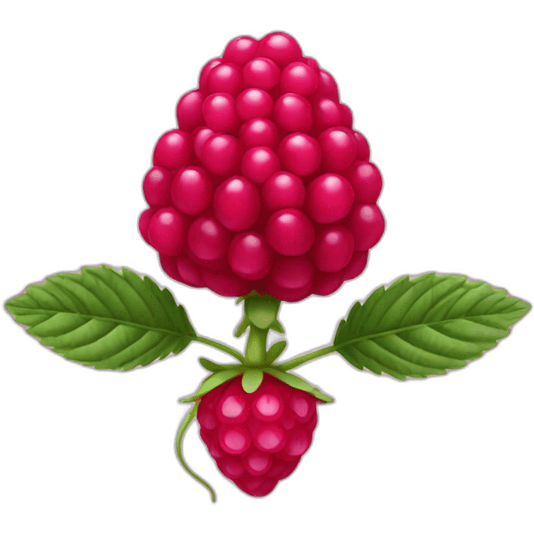 basic raspberry emoji