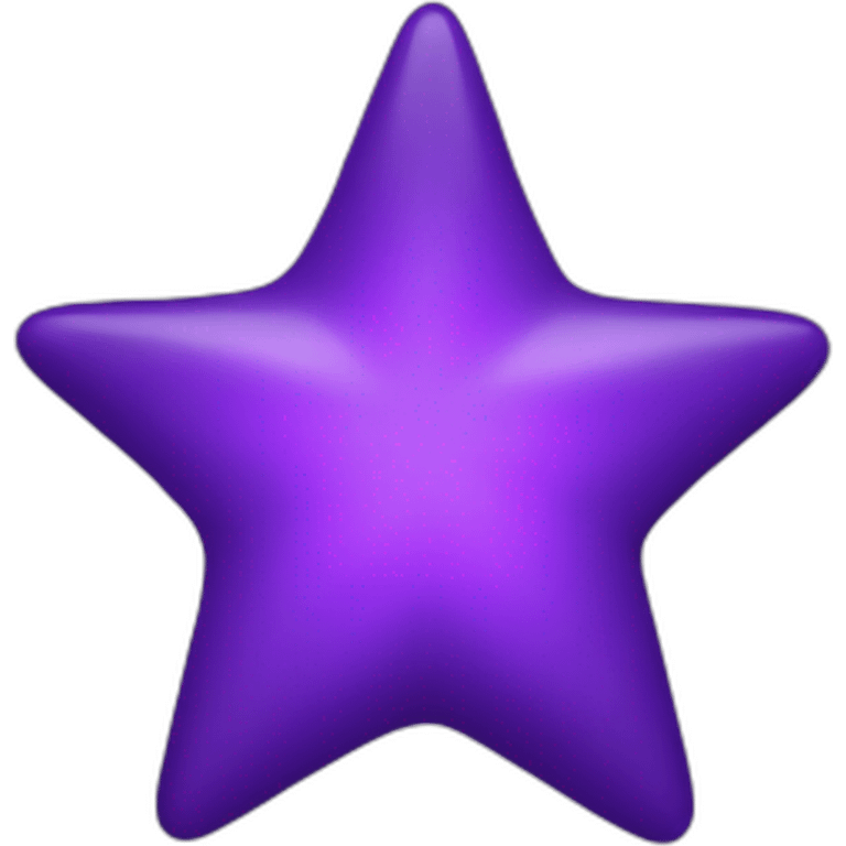 Purple star emoji