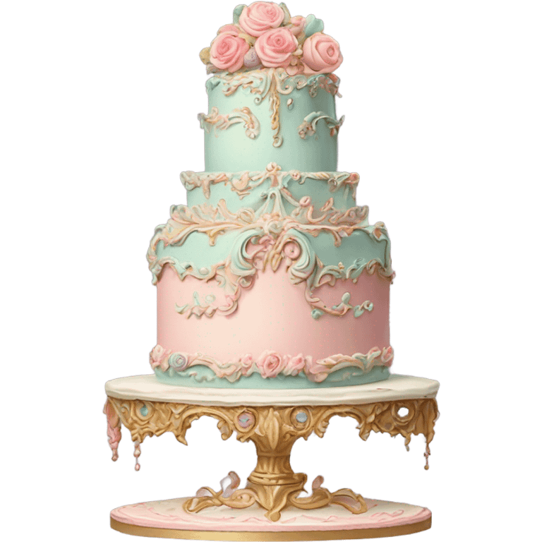 rococo cake emoji