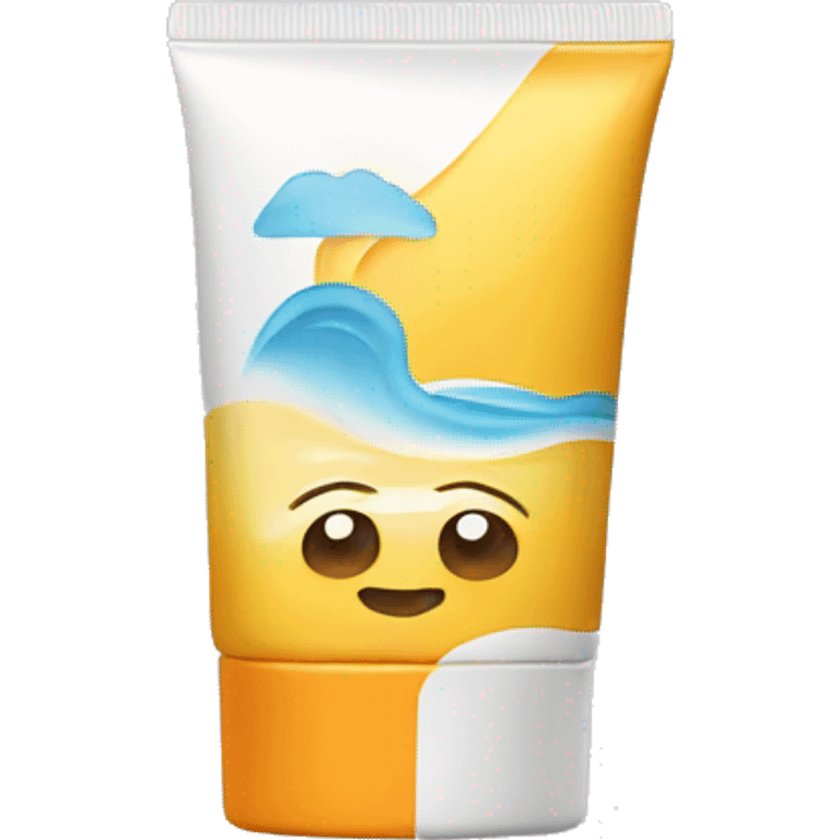 Sunscreen emoji