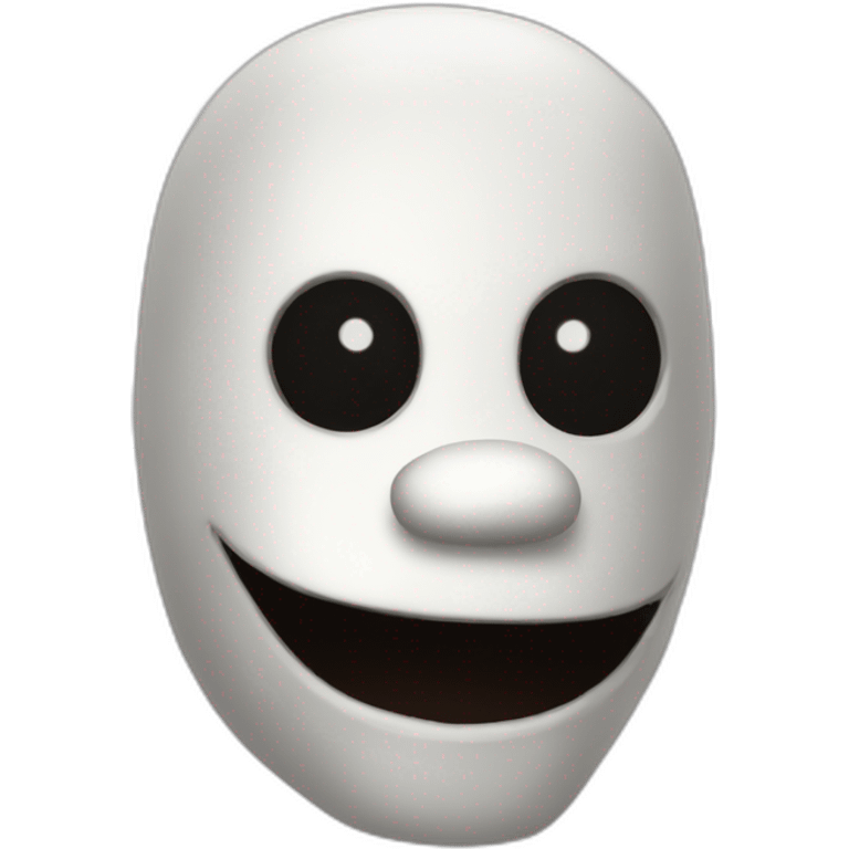 FNAF puppet máscara blanca emoji