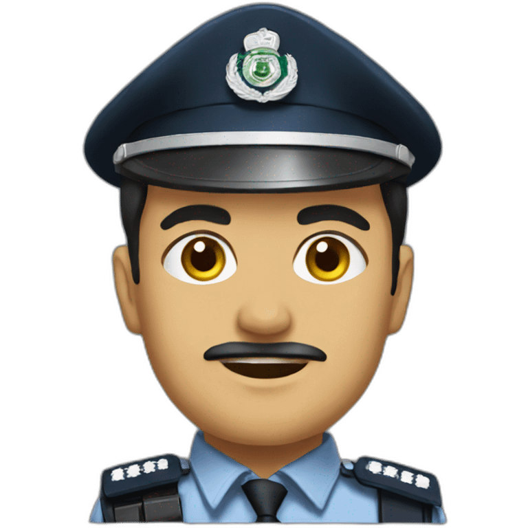 Pakistan police emoji