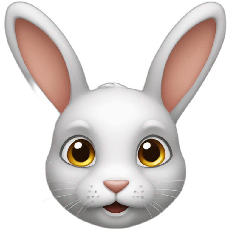 rabbit top view emoji