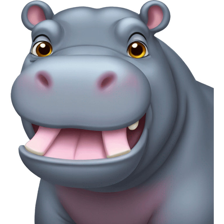 hippo gassy time emoji