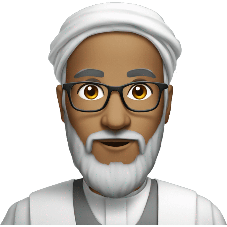 robot Islamic scholar emoji