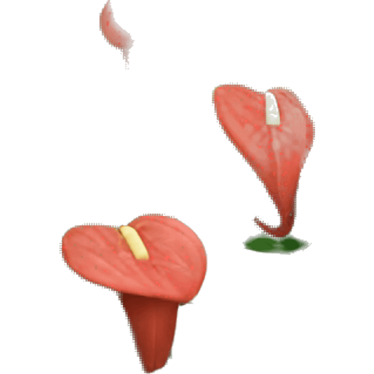 Anthurium plant emoji