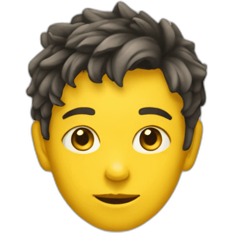 adolescent peau jaune emoji