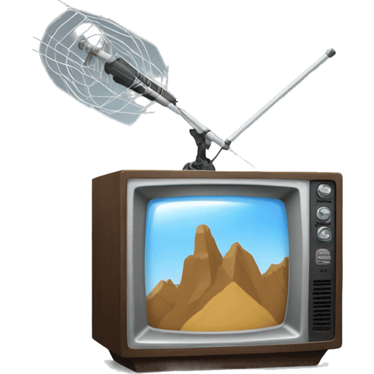 Antena de televisión emoji