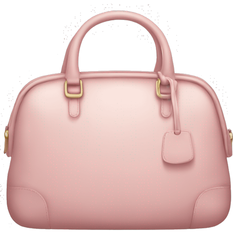 Light pink bag emoji