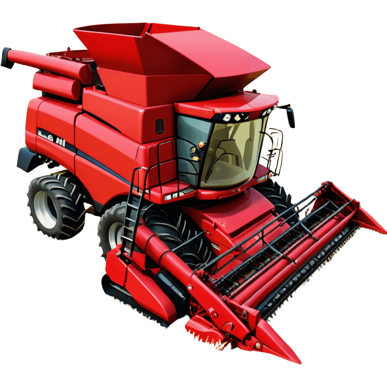 Combine Harvester - Case IH 8250 (Model Year: 2022) (Iconic colour: Red) emoji