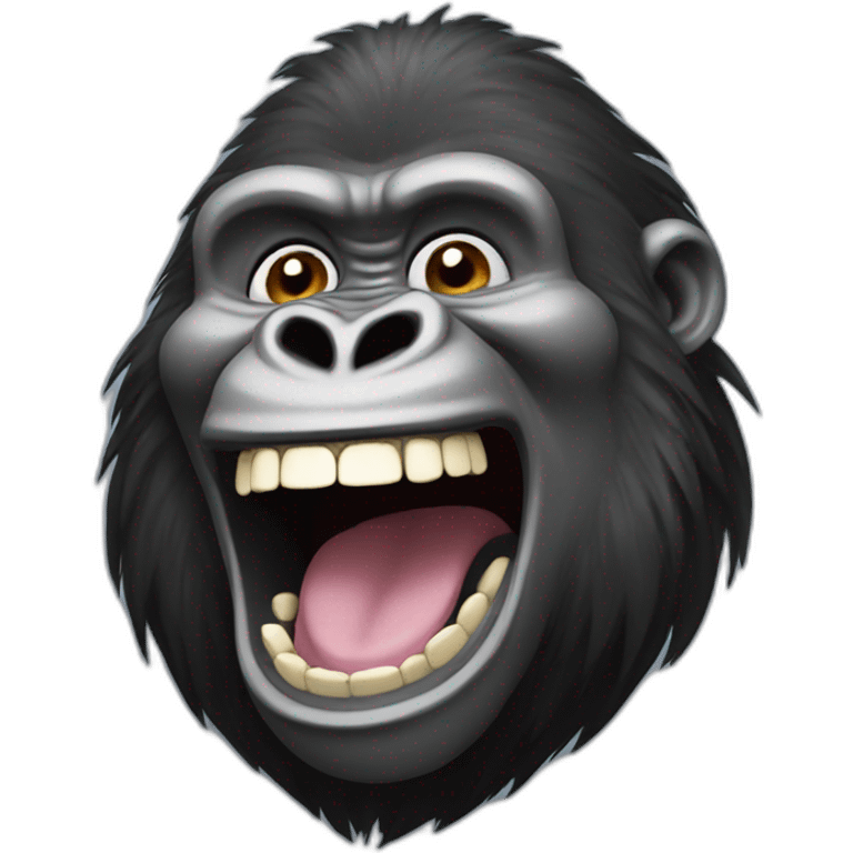 laughing gorilla emoji