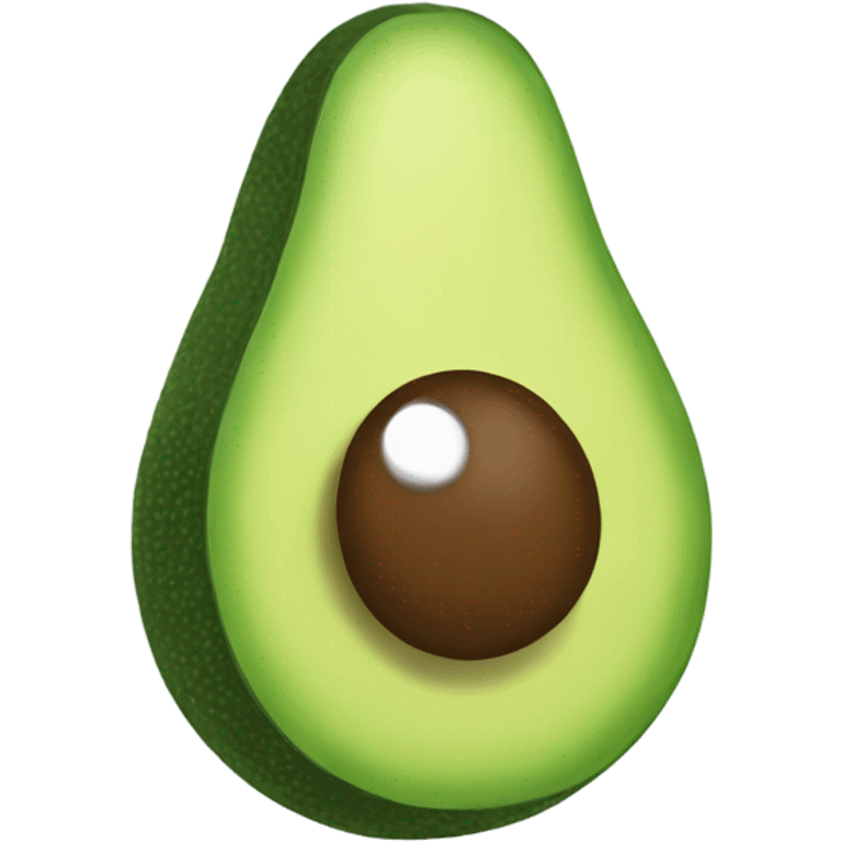 avocado being sick emoji