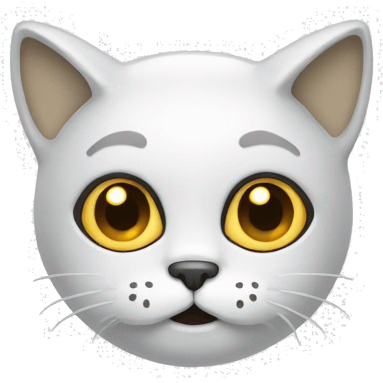 Cat in ghost costume  emoji