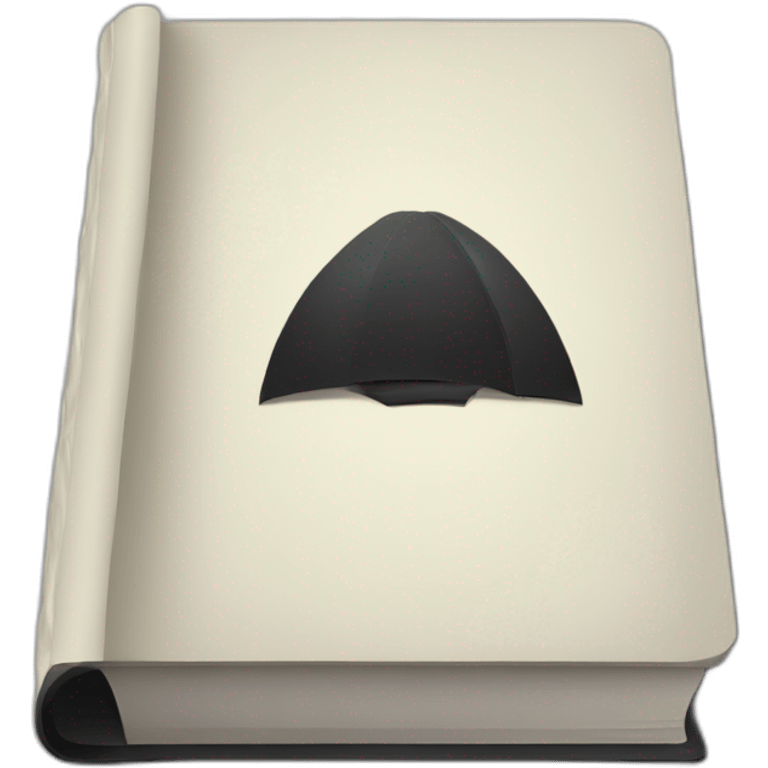 black book with with ct logo emoji