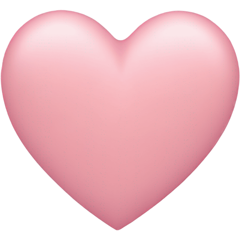 pastel pink heart emoji