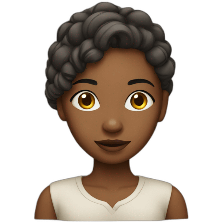 South African girl emoji