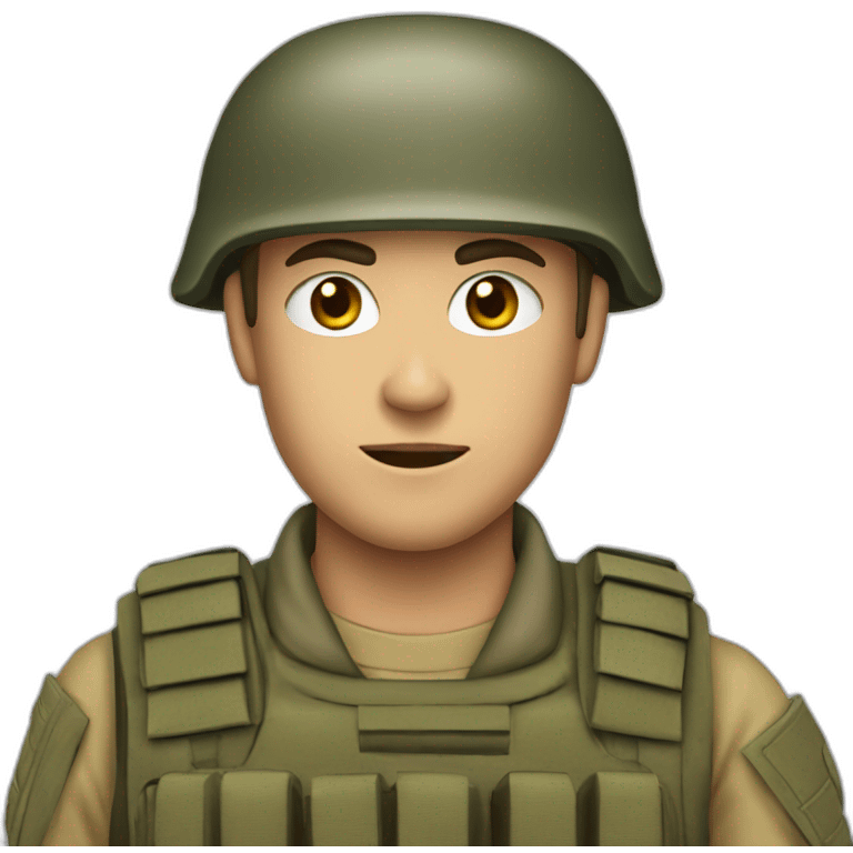 soldier in Israel Defence Force   emoji