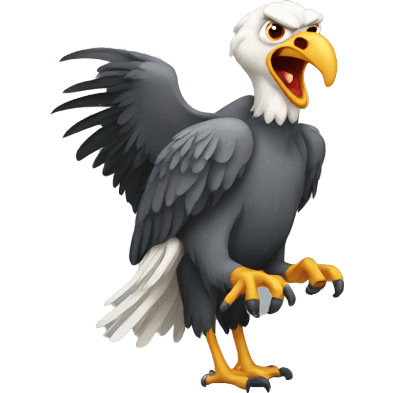 angry vulture emoji