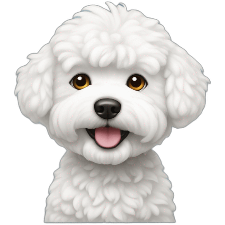 Bichon frisé emoji